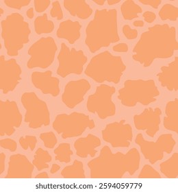 Abstract modern giraffe seamless pattern. Animals trendy background. Colorful decorative vector stock illustration for print, card, postcard, fabric, textile. Modern ornament of stylized skin.