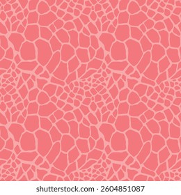 Abstract modern giraffe seamless pattern. Animals trendy background. Colorful decorative vector stock illustration for print, card, postcard, fabric, textile. Modern ornament of stylized skin.