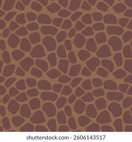 Abstract modern giraffe seamless pattern. Animals trendy background. Colorful decorative vector stock illustration for print, card, postcard, fabric, textile. Modern ornament of stylized skin.