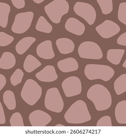 Abstract modern giraffe seamless pattern. Animals trendy background. Colorful decorative vector stock illustration for print, card, postcard, fabric, textile. Modern ornament of stylized skin.