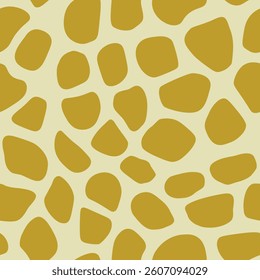 Abstract modern giraffe seamless pattern. Animals trendy background. Colorful decorative vector stock illustration for print, card, postcard, fabric, textile. Modern ornament of stylized skin.