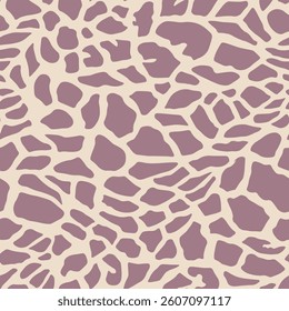 Abstract modern giraffe seamless pattern. Animals trendy background. Colorful decorative vector stock illustration for print, card, postcard, fabric, textile. Modern ornament of stylized skin.