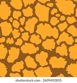 Abstract modern giraffe seamless pattern. Animals trendy background. Colorful decorative vector stock illustration for print, card, postcard, fabric, textile. Modern ornament of stylized skin.