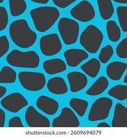 Abstract modern giraffe seamless pattern. Animals trendy background. Colorful decorative vector stock illustration for print, card, postcard, fabric, textile. Modern ornament of stylized skin.