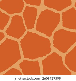 Abstract modern giraffe seamless pattern. Animals trendy background. Colorful decorative vector stock illustration for print, card, postcard, fabric, textile. Modern ornament of stylized skin.