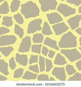 Abstract modern giraffe seamless pattern. Animals trendy background. Colorful decorative vector stock illustration for print, card, postcard, fabric, textile. Modern ornament of stylized skin.