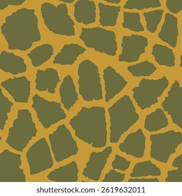 Abstract modern giraffe seamless pattern. Animals trendy background. Colorful decorative vector stock illustration for print, card, postcard, fabric, textile. Modern ornament of stylized skin.