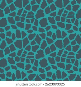 Abstract modern giraffe seamless pattern. Animals trendy background. Colorful decorative vector stock illustration for print, card, postcard, fabric, textile. Modern ornament of stylized skin.