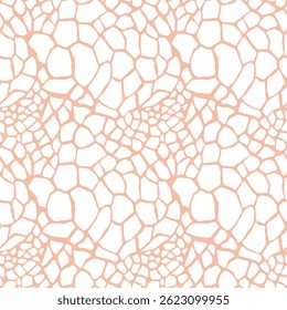 Abstract modern giraffe seamless pattern. Animals trendy background. Colorful decorative vector stock illustration for print, card, postcard, fabric, textile. Modern ornament of stylized skin.