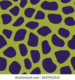 Abstracte moderne giraffe naadloos patroon. Dieren trendy achtergrond. Kleurrijke decoratieve vector stock illustratie voor print, kaart, ansichtkaart, stof, textiel. Moderne ornament van gestileerde huid.