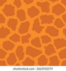 Abstract modern giraffe seamless pattern. Animals trendy background. Colorful decorative vector stock illustration for print, card, postcard, fabric, textile. Modern ornament of stylized skin.