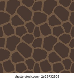 Abstract modern giraffe seamless pattern. Animals trendy background. Colorful decorative vector stock illustration for print, card, postcard, fabric, textile. Modern ornament of stylized skin.