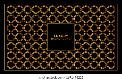 Diseño de fondo de oro moderno abstracto
