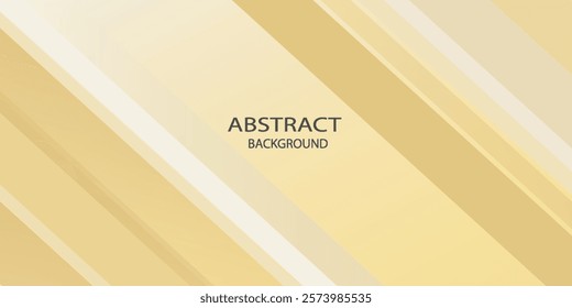 Abstract Modern Gold Yellow White Line Background for Presentation Design Template. Suit for corporate, business, wedding, and beauty contest. eps 10