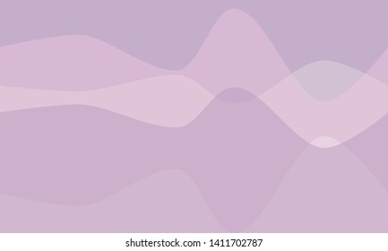 An abstract modern gradient with a background in the form of pink waves. Landing page, flyer, banner, cards. Vector illustration