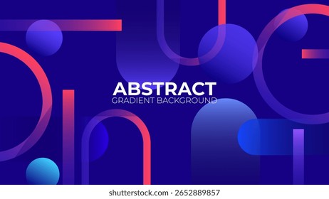 abstract modern gradient background with soft and vibrant color
