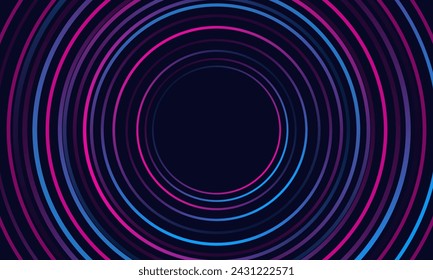 Abstract modern gradient circles background. Vector illustration