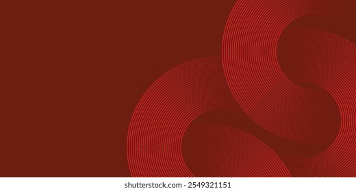 Abstract modern gradient horizontal template background. Trendy bright circle lines creative design. Minimal style graphic elements. Suit for poster, cover, banner, flyer, brochure