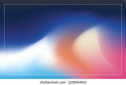 Abstract modern Gradient mesh background