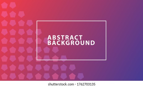 Abstract modern gradient pink and red Geometric background,Eps10 vector.