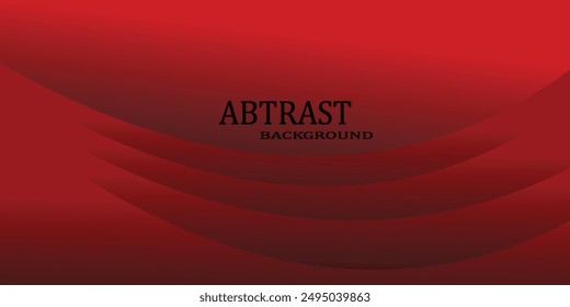 Abstractas degradado moderno fondo de Anuncio de curva roja. degradado rojo suave con elemento de línea ondulada.. vektor