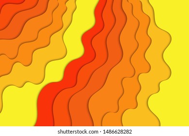Abstract modern graphic background. Dynamical colored waves. Flowing liquid shapes. Background with color waves. Abstract wavy color paper background.