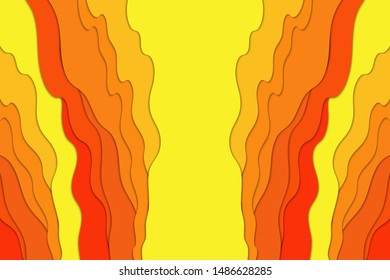 Abstract modern graphic background. Dynamical colored waves. Flowing liquid shapes. Background with color waves. Abstract wavy color paper background.