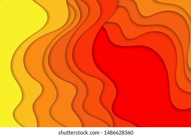 Abstract modern graphic background. Dynamical colored waves. Flowing liquid shapes. Background with color waves. Abstract wavy color paper background.