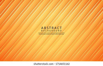 Abstract modern graphic element. Dynamic colored diagonal shapes. Futuristic style design for poster, flyer, brochure etc. Geometric background with orange color for landing page