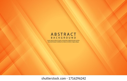 Resumen de elementos gráficos modernos. Formas diagonales de color dinámico. Diseño de estilo futurista para afiches, volantes, folletos, etc. Fondo geométrico mínimo con color naranja para la página de inicio