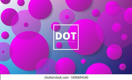 Abstract modern graphic element. Dynamical colored forms and circles. Gradient abstract banner with flowing liquid shapes. Template for the design of a website landing page or background.