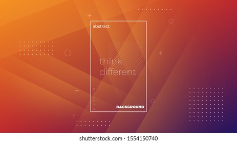 Abstract modern graphic element. Dynamical colored forms and waves. Gradient abstract banner with flowing liquid shapes. Template for the design of a website landing page or background.