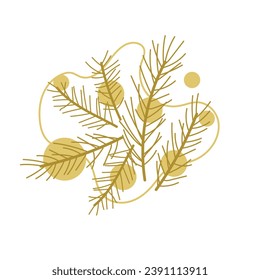 Resumen del elemento gráfico moderno. Plantilla para el diseño de un logotipo, volante o presentación. Vector.