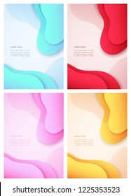 Abstract modern graphic elements