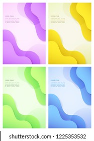 Abstract modern graphic elements