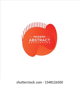 abstract modern graphic elements. Dynamical colored forms and line. Gradient abstract banners with flowing liquid shapes. Template for the design of a logo, flyer or presentation. Vector.