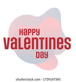 Abstract modern graphic elements. Dynamical colored forms and line. Gradient abstract banners with flowing liquid shapes. Template for the design of a logo flyer or presentation. Happy Valentine's Day