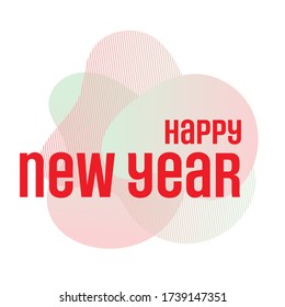 Abstract modern graphic elements. Dynamical colored forms and line. Gradient abstract banners with flowing liquid shapes. Template for the design of a logo, flyer or presentation. happy new year