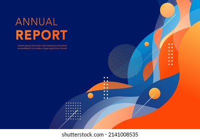 Resumen de elementos gráficos modernos. Formas y líneas de color dinámico. Banners abstractos degradados con formas líquidas fluidas. Plantilla para el diseño de un logotipo, volante o presentación. Vector.