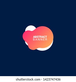 abstract modern graphic elements. gradient Template for the design of a logo, flyer or presentation. Vector.EPS10.