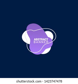 abstract modern graphic elements. gradient Template for the design of a logo, flyer or presentation. Vector.EPS10.