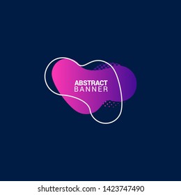 abstract modern graphic elements. gradient Template for the design of a logo, flyer or presentation. Vector.EPS10.