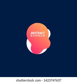abstract modern graphic elements. gradient Template for the design of a logo, flyer or presentation. Vector.EPS10.