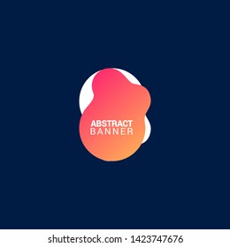 abstract modern graphic elements. gradient Template for the design of a logo, flyer or presentation. Vector.EPS10.