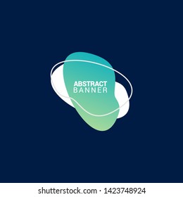 abstract modern graphic elements. gradient Template for the design of a logo, flyer or presentation. Vector.EPS10.