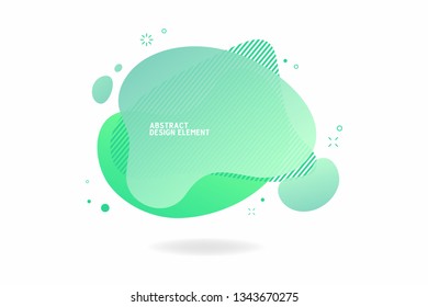 Abstract modern graphic elements template for the design of a logo, flyer or presentation.