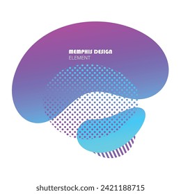 abstract modern graphic elements. Template for logo, flyer, or presentation design. Vector.