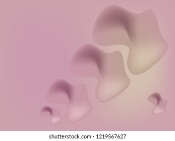 Abstract modern graphic fluid elements. Dynamical colored forms. Gradient abstract banner with flowing liquid shapes. Template for the design of a logo, presentation, banner. Cyberpunk neon texture.