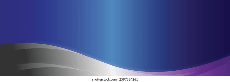 Abstract modern gray wave design background. vector