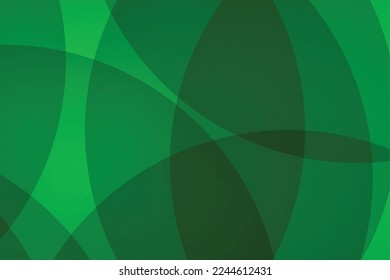 Abstract Modern Green Background. Technology Banner. Wallpaper. Vector Illustration